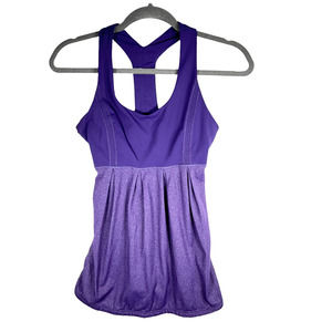 Lululemon Power Dance Tank Purple Sz 4